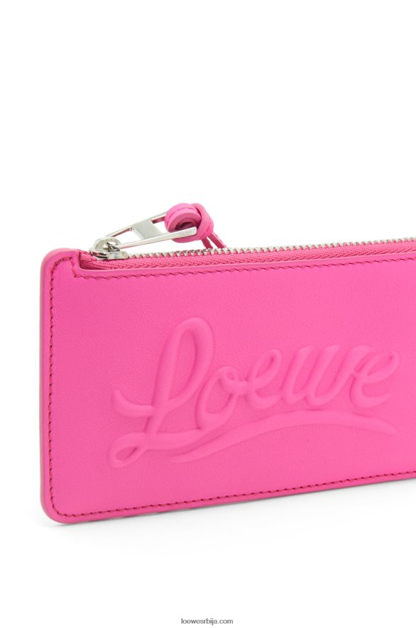 Loewe Жене велики држач новчића од класичне телеће коже фуксија HJTY1330