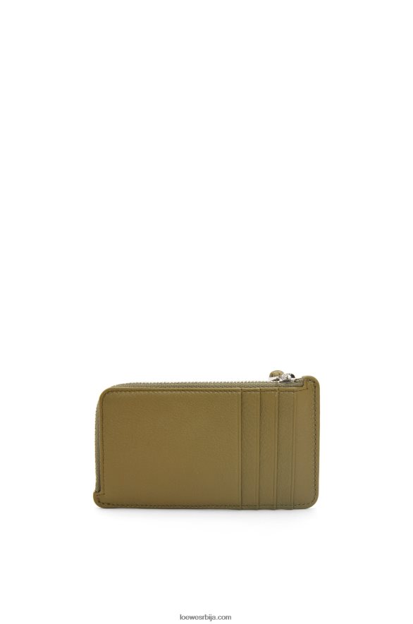 Loewe Жене велики држач новчића од класичне телеће коже маслина HJTY1332