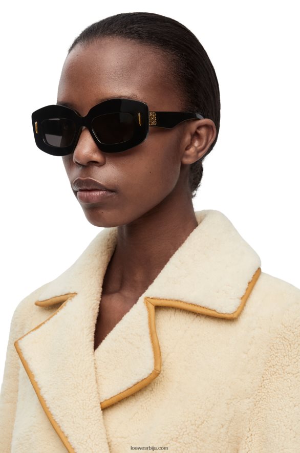Loewe Жене наочаре за сунце у ацетату црн HJTY1429