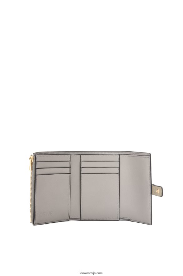 Loewe Жене мали вертикални новчаник од мекане телеће коже жалфија зелена/тамно каки зелена HJTY1210