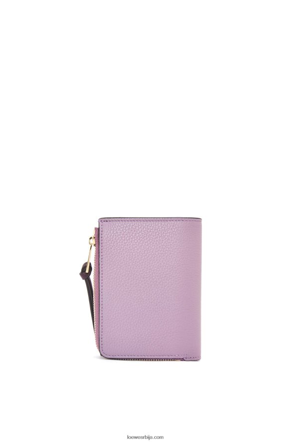 Loewe Жене танак новчаник са патентним затварачем од мекане телеће коже прљаво љубичасто-смеђе боје HJTY1269