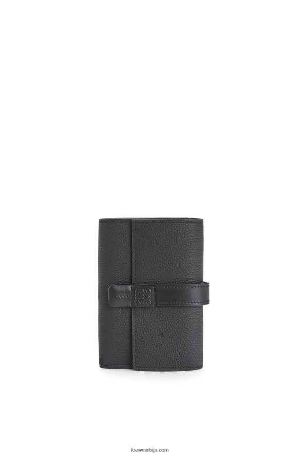 Loewe Жене мали вертикални новчаник од мекане телеће коже црн HJTY1295
