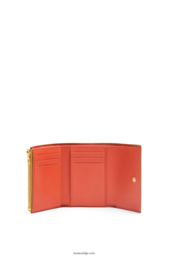 Loewe Жене сова мали вертикални новчаник од класичне телеће коже дина HJTY1306