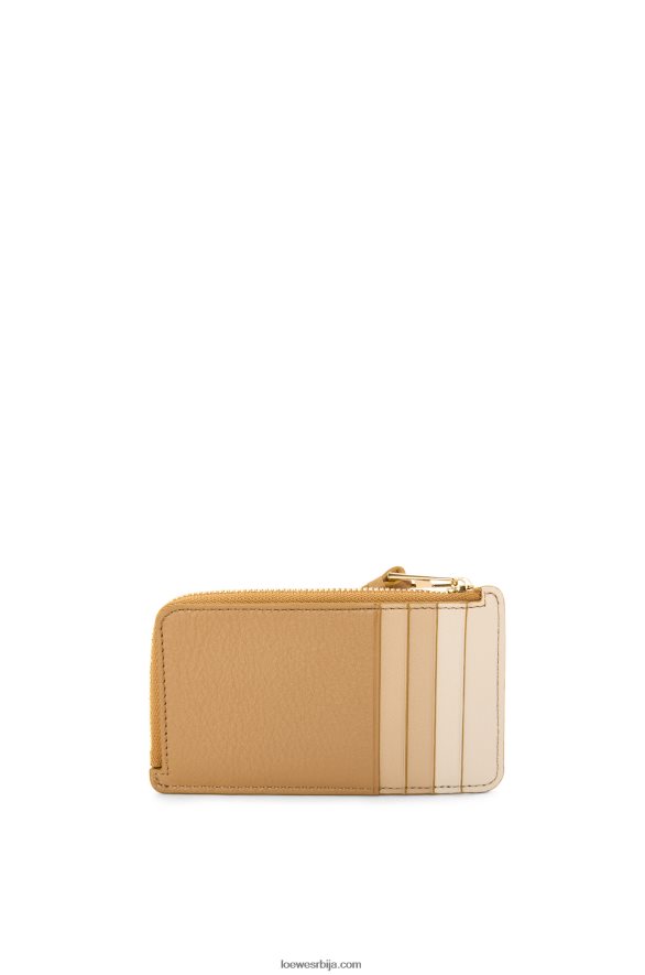 Loewe Жене слагалица држач картице од класичне телеће коже ангора/прашна беж HJTY1326