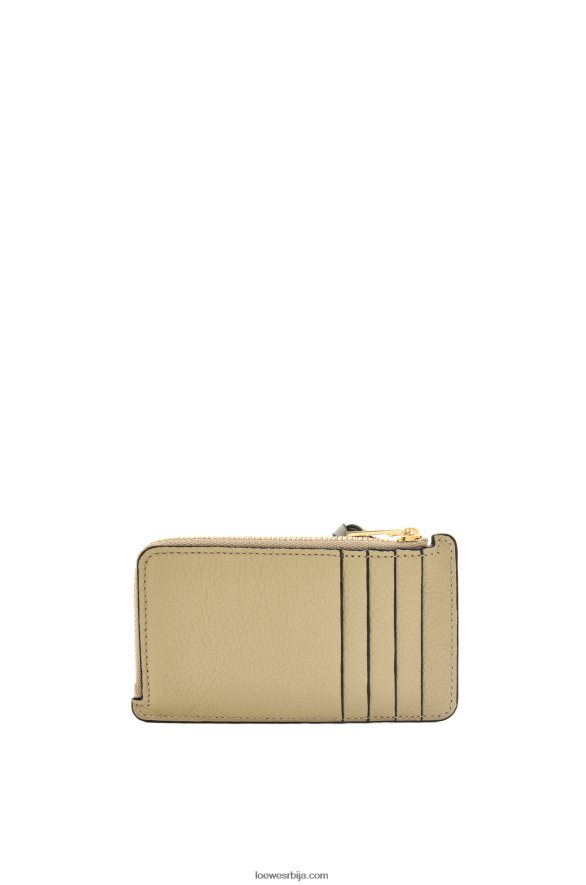 Loewe Жене држач картице за новчиће од мекане телеће коже жалфија зелена/тамно каки зелена HJTY1329