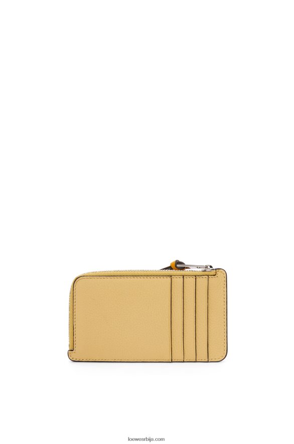 Loewe Жене држач картице за новчиће од мекане телеће коже тамни путер / љубичаста HJTY1341