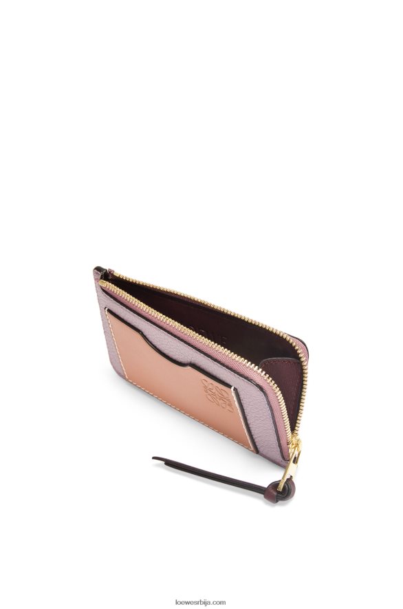 Loewe Жене држач картице за новчиће од мекане телеће коже прљаво љубичасто-смеђе боје HJTY1342