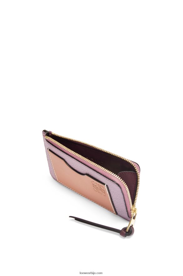 Loewe Жене држач картице за новчиће од мекане телеће коже прљаво љубичасто-смеђе боје HJTY1342