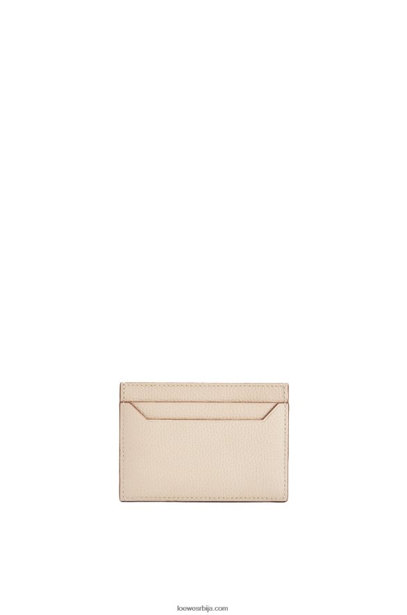 Loewe Жене анаграм обичан држач картице од шљунковите телеће коже светлосни дух HJTY1356