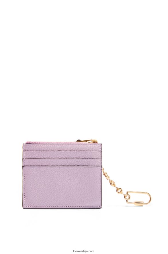 Loewe Жене квадратни држач картице од мекане телеће коже са ланцем прљаво љубичасто-смеђе боје HJTY1365