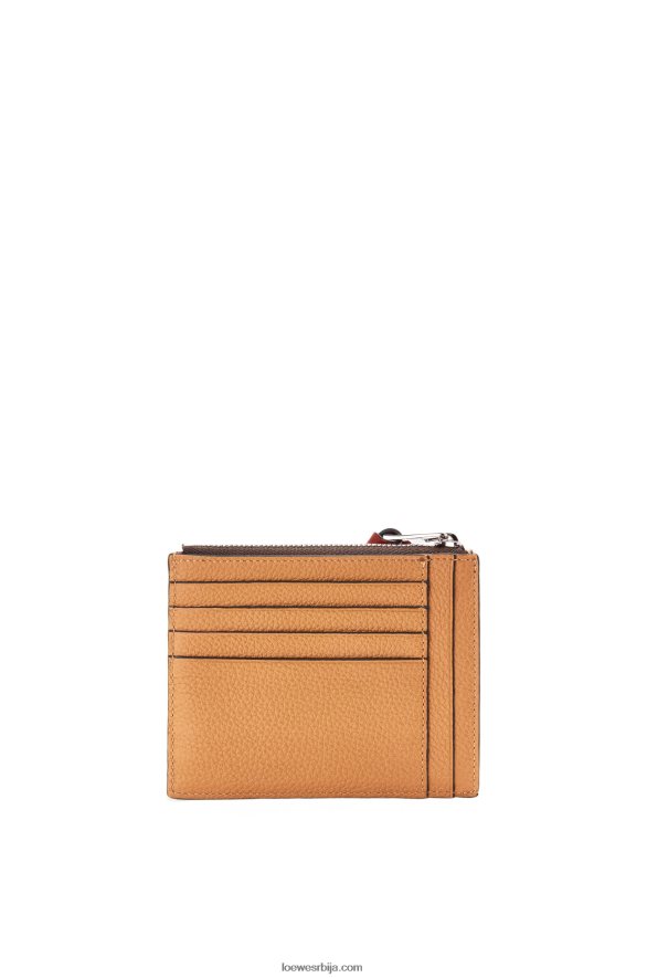 Loewe Жене велики држач за новчиће од мекане телеће коже лагана карамела/пекан HJTY1385