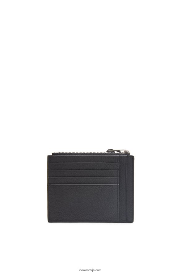 Loewe Жене велики држач за новчиће од мекане телеће коже црн HJTY1386