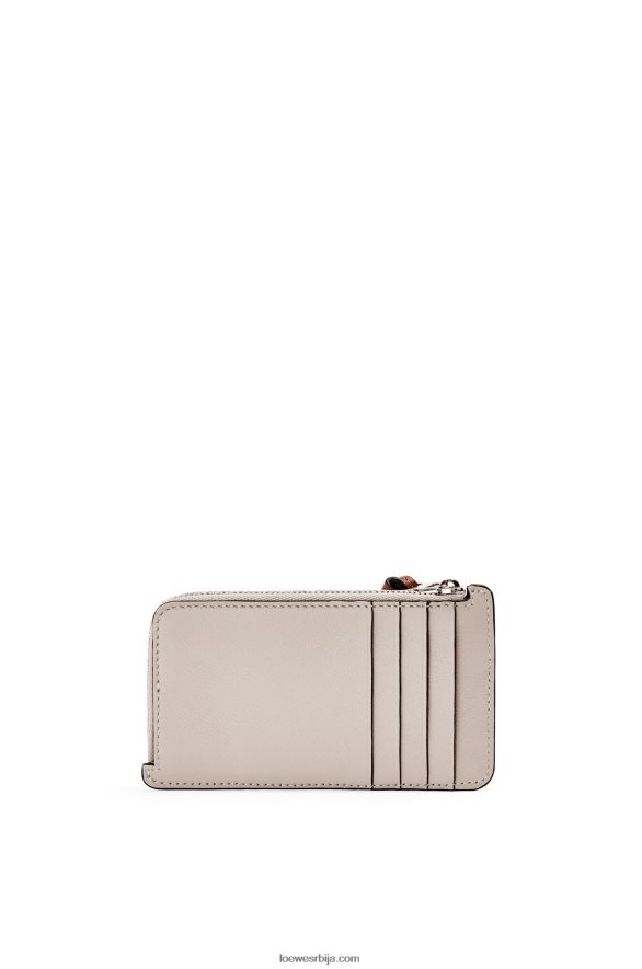 Loewe Жене држач картице за новчиће марке од класичне телеће коже лагани зоб/тан HJTY1407