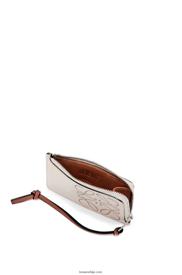 Loewe Жене држач картице за новчиће марке од класичне телеће коже лагани зоб/тан HJTY1407
