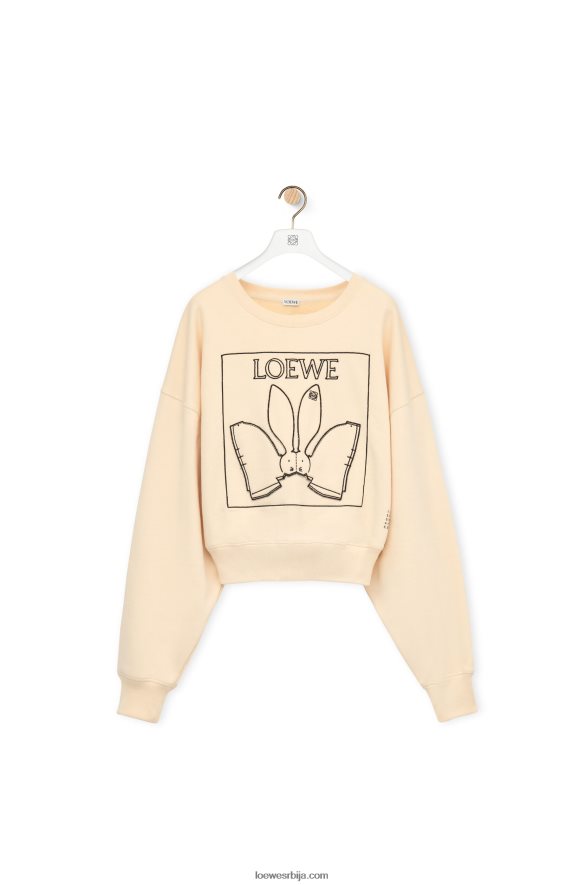 Loewe Жене Дукс од зечића од памука слоноваче HJTY805