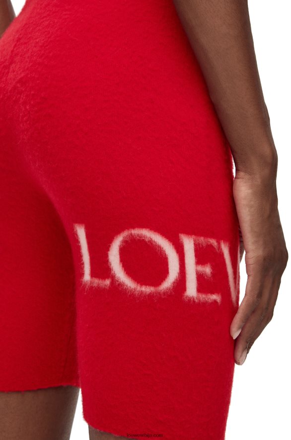 Loewe Жене бициклистички шорц од вуне црвена HJTY969