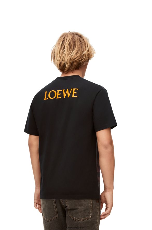 Loewe Жене цалцифер мајица од памука вишебојни HJTY830