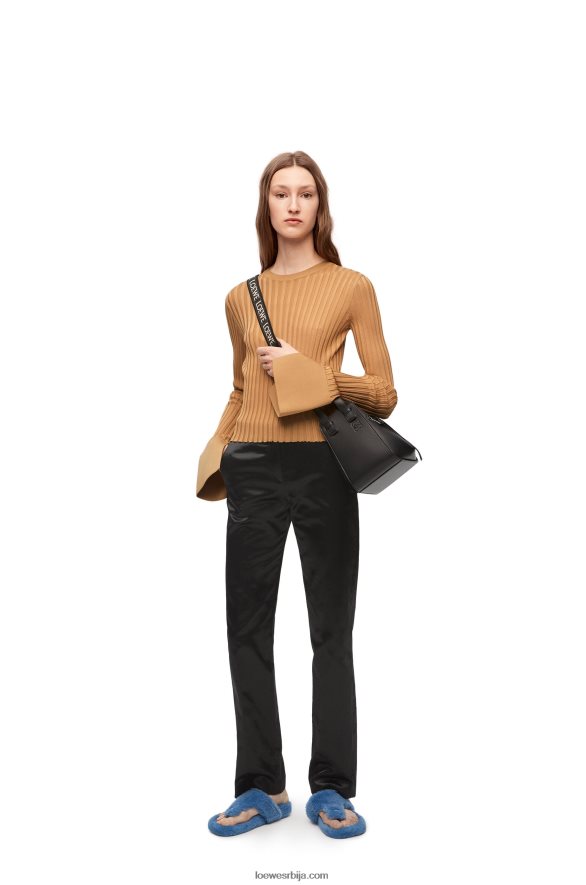 Loewe Жене горњиште са дугим рукавима од вискозе беж HJTY847
