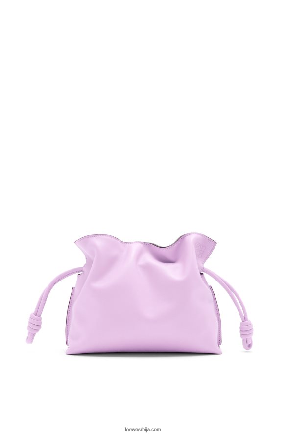 Loewe Жене мини фламенко квачило од напа телеће коже цветају орхидеје HJTY559
