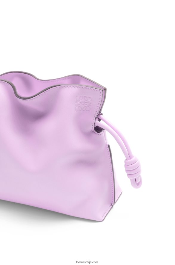 Loewe Жене мини фламенко квачило од напа телеће коже цветају орхидеје HJTY559