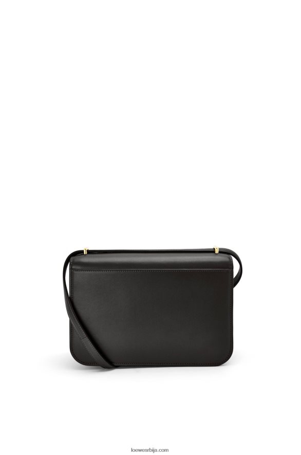 Loewe Жене гоја торба од свилене телеће коже црн HJTY306