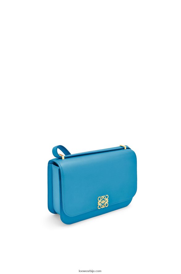 Loewe Жене гоја торба од свилене телеће коже лагуна плава HJTY495
