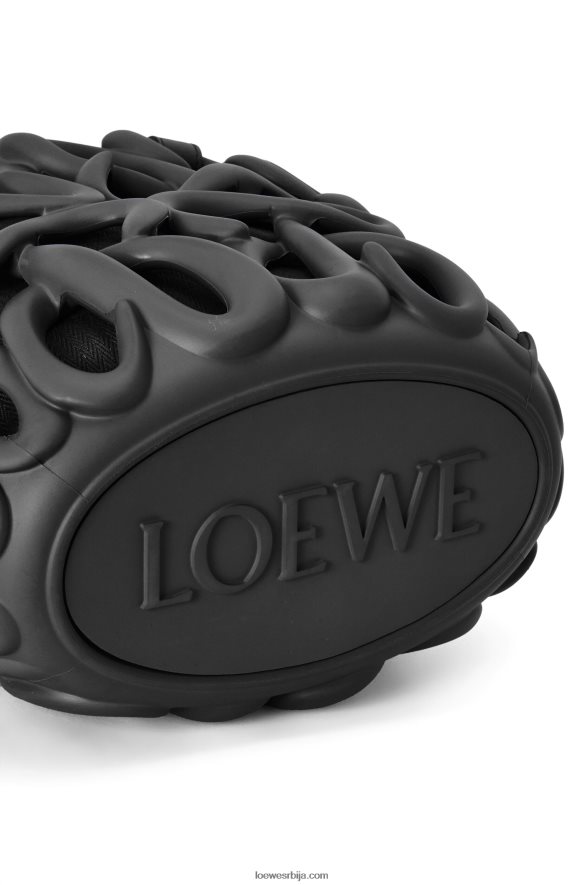 Loewe Жене анаграм надувана корпа од лаке пенасте гуме црн HJTY113