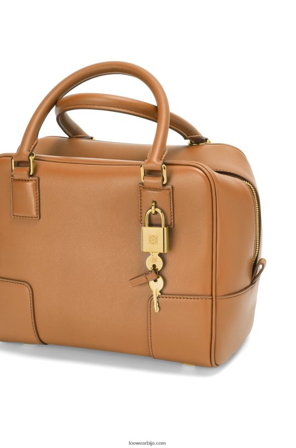 Loewe Жене Амазона 19 квадратна торба од напа телеће коже топла пустиња HJTY167