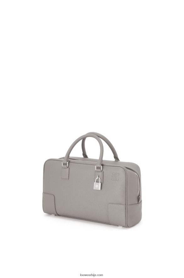Loewe Жене Амазона 28 торба од мекане телеће коже бисерно сива HJTY134