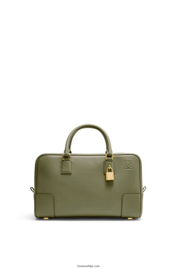 Loewe Жене Амазона 28 торба од напа телеће коже зелени авокадо HJTY156