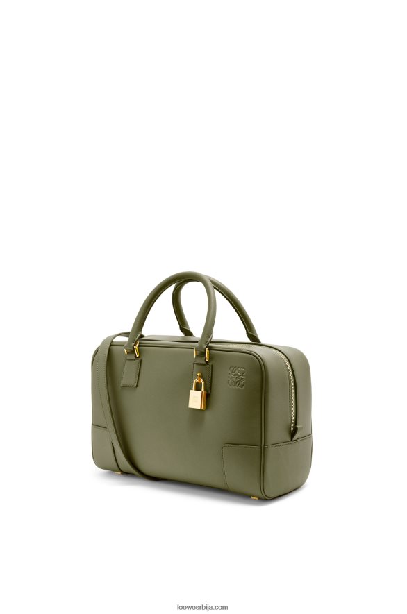 Loewe Жене Амазона 28 торба од напа телеће коже зелени авокадо HJTY156
