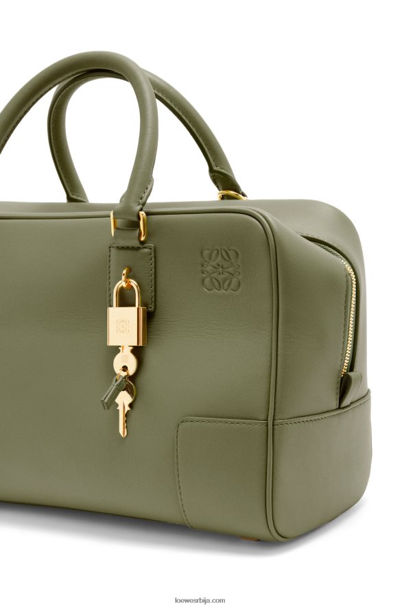 Loewe Жене Амазона 28 торба од напа телеће коже зелени авокадо HJTY156