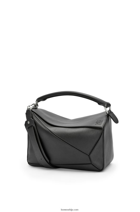 Loewe Жене пуззле торба од класичне телеће коже црн HJTY479