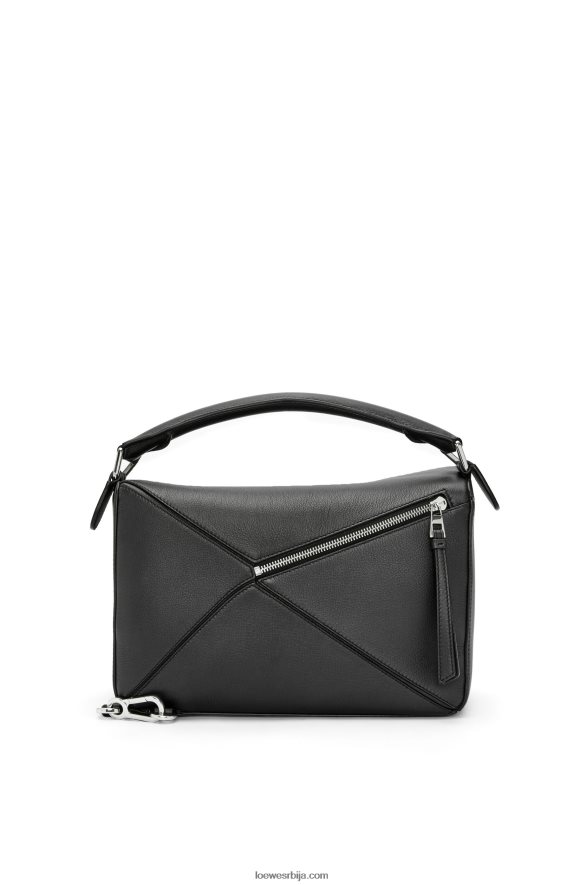 Loewe Жене пуззле торба од класичне телеће коже црн HJTY479