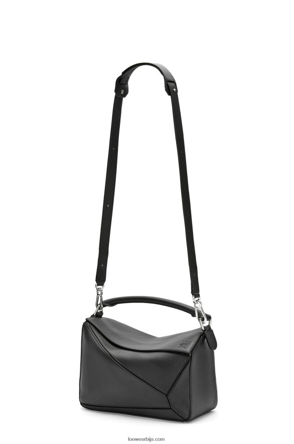 Loewe Жене пуззле торба од класичне телеће коже црн HJTY479