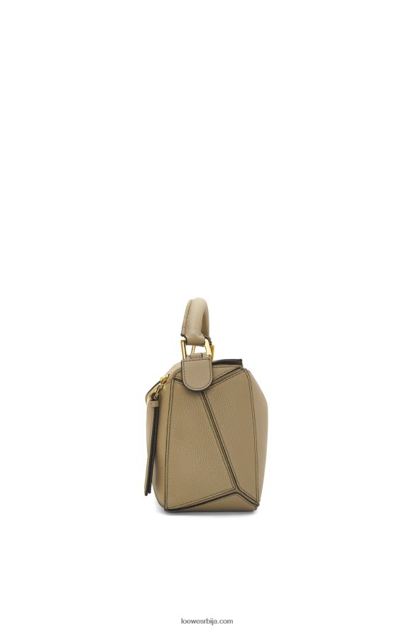 Loewe Жене мала торба за слагалице од мекане телеће коже артичока зелена HJTY535