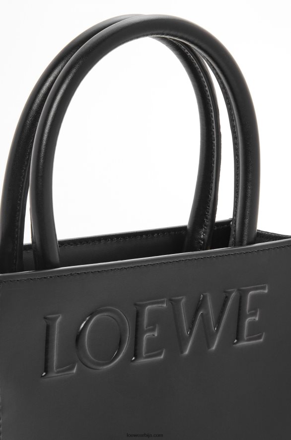 Loewe Жене стандардна а5 торба од углађене телеће коже црн HJTY118