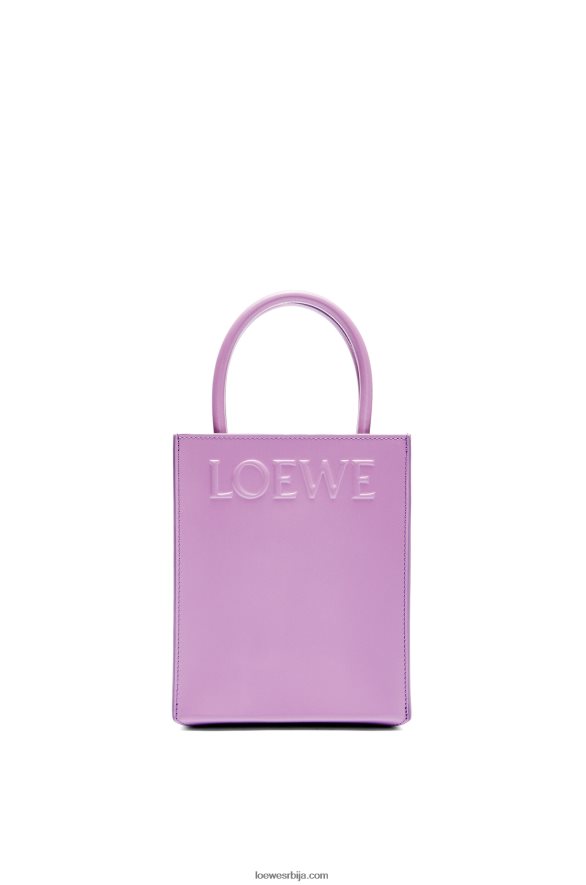 Loewe Жене стандардна а5 торба од углађене телеће коже гуимауве HJTY190