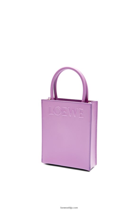 Loewe Жене стандардна а5 торба од углађене телеће коже гуимауве HJTY190