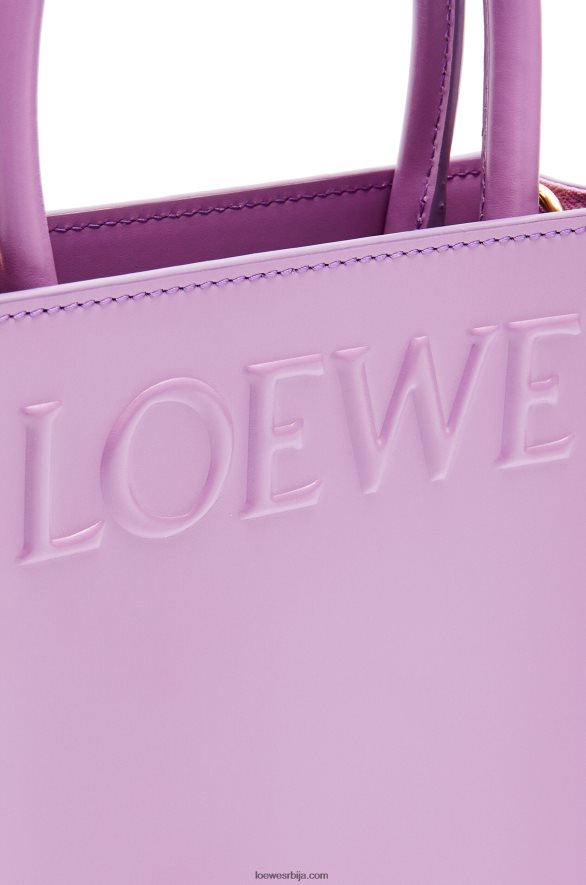 Loewe Жене стандардна а5 торба од углађене телеће коже гуимауве HJTY190