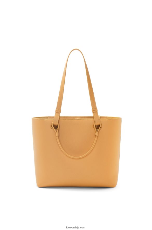 Loewe Жене мала надувана анаграм торба од класичне телеће коже топла пустиња HJTY123