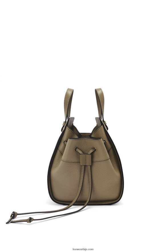 Loewe Жене мини канап за висећу мрежу од мекане телеће коже ловор зелено HJTY241