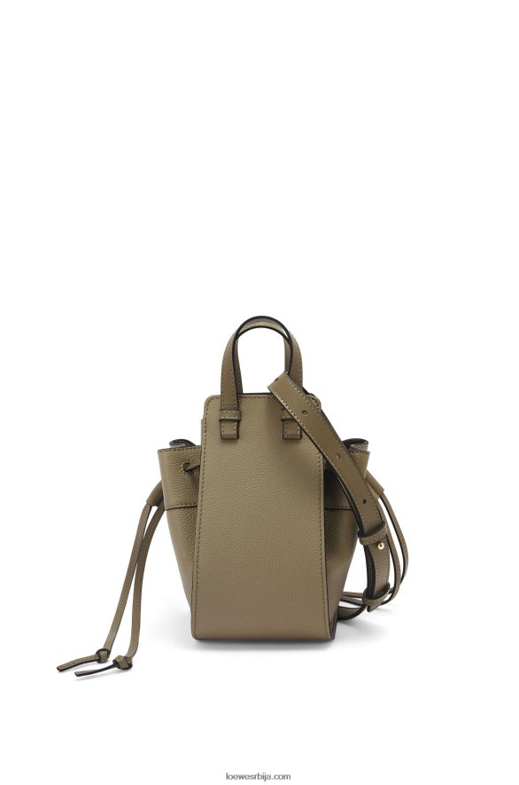 Loewe Жене мини канап за висећу мрежу од мекане телеће коже ловор зелено HJTY241