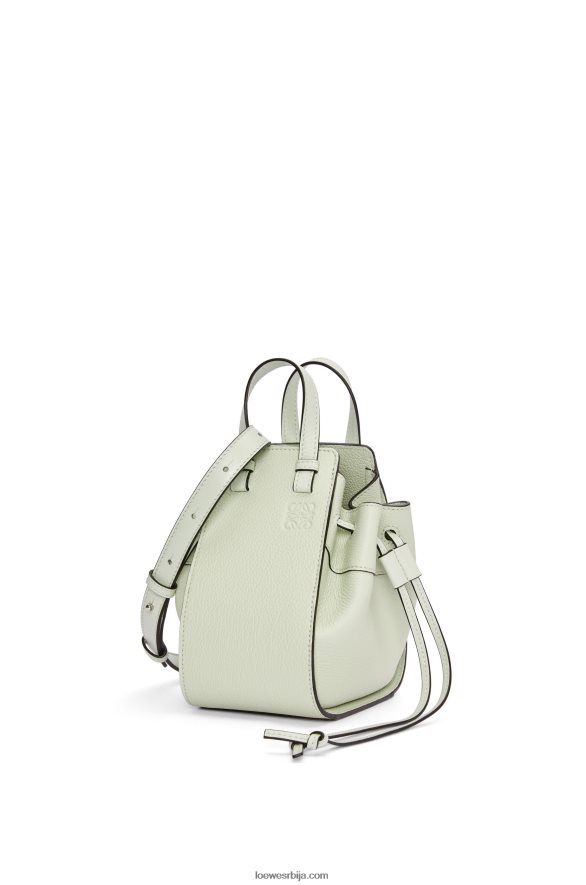 Loewe Жене мини канап за висећу мрежу од мекане телеће коже светли селадон HJTY244