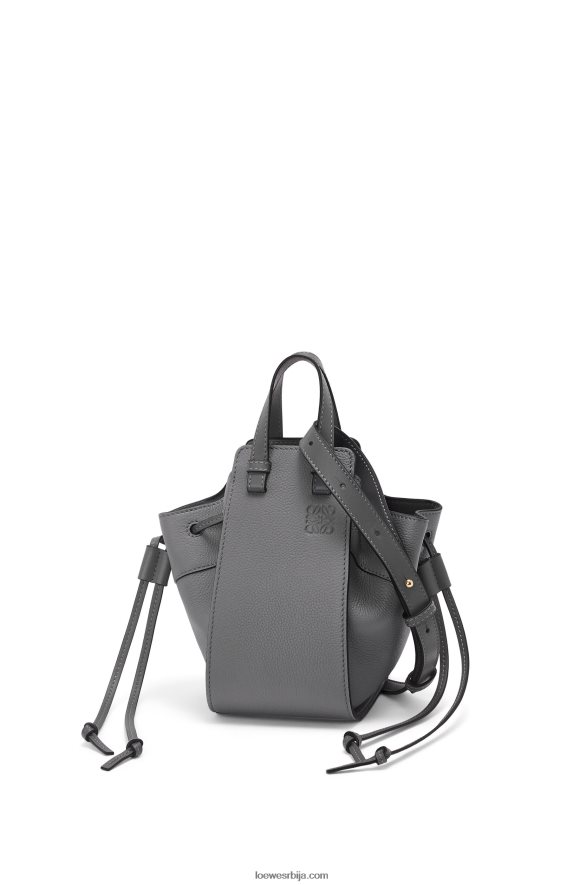 Loewe Жене мини канап за висећу мрежу од мекане телеће коже асфалт сива HJTY252
