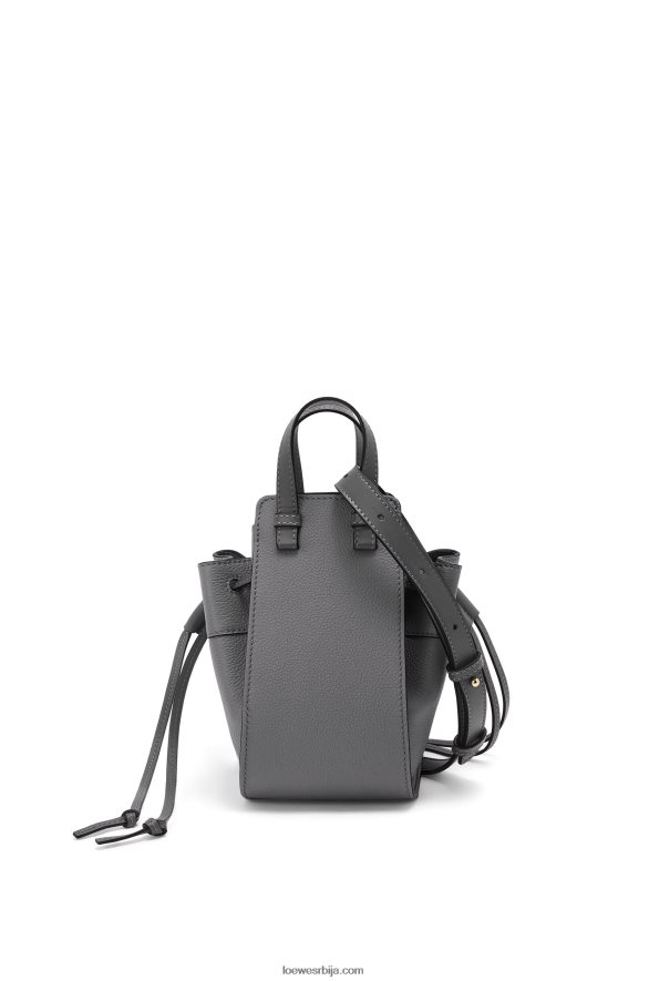 Loewe Жене мини канап за висећу мрежу од мекане телеће коже асфалт сива HJTY252