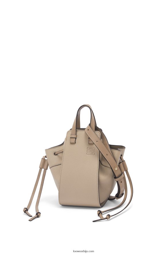 Loewe Жене мини канап за висећу мрежу од мекане телеће коже песак HJTY289