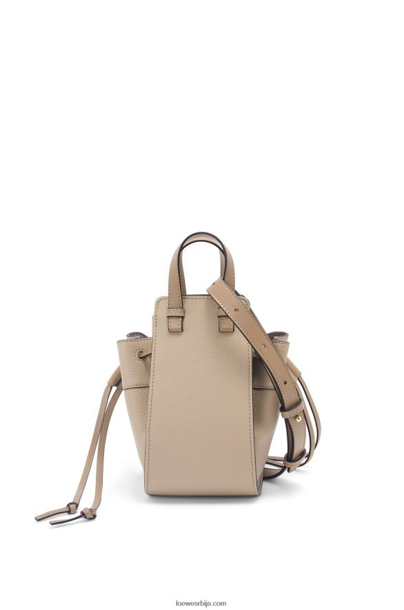 Loewe Жене мини канап за висећу мрежу од мекане телеће коже песак HJTY289