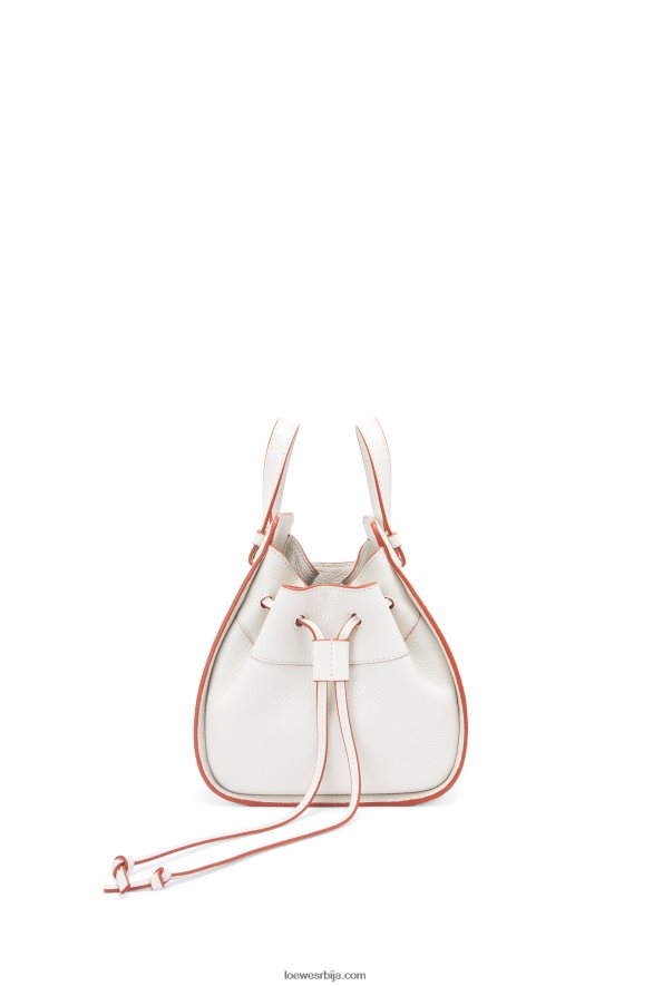 Loewe Жене мини канап за висећу мрежу од мекане телеће коже мека бела HJTY313