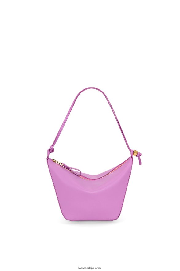 Loewe Жене мини хаммоцк хобо торба од класичне телеће коже роцкросе HJTY332